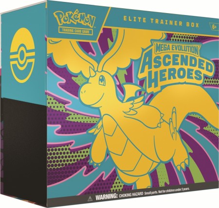 Max 5 per pers. Pokemon Ascended Heroes Elite Trainer Box