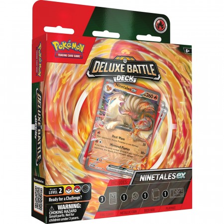 Pokemon Ninetales ex Deluxe Battle Deck