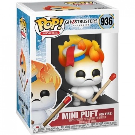 Ghostbusters 3: Mini Puft on Fire Pop! Vinyl Figure 936