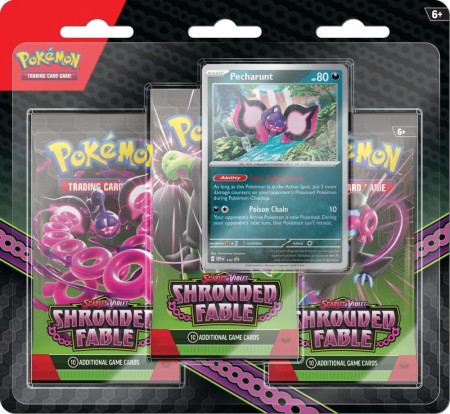Pokemon Shrouded Fable 3-Pack Blister Perchurant