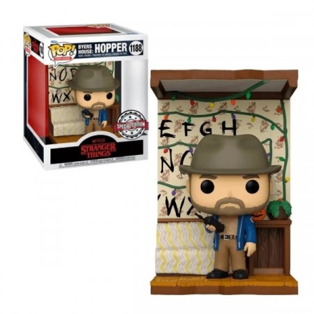 Stranger Things Byers House: Hopper Vinyl Figure 1188 Exclusive