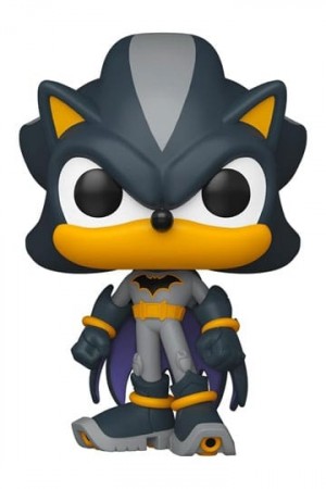 DC's Justice League and Sonic the Hedgehog POP! Movies Vinyl Figures Shadow/Batman 9 cm 591