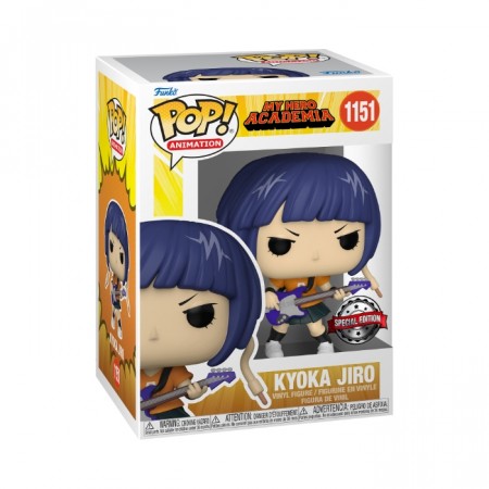 Exclusive MHA Kyoka Jiro w/guitar POP! Vinyl figure 1151