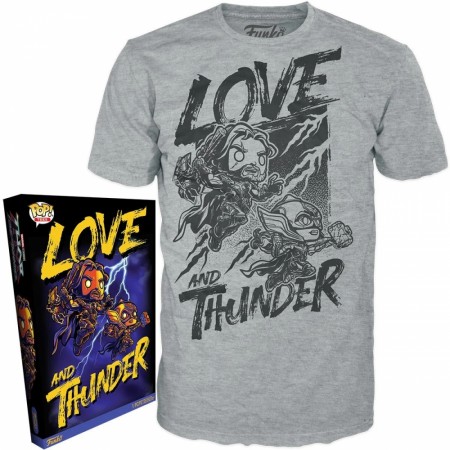 Thor: Love and Thunder Adult Boxed Pop! T-skjorte