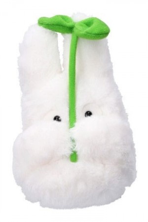 My Neighbor Totoro Nakayoshi Plush Figure Small Totoro with leaf 19 cm