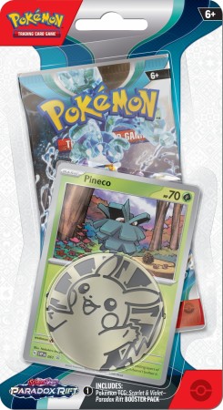 Pokemon Paradox Rift Checklane Blister - Pineco - Forhåndsbestilling