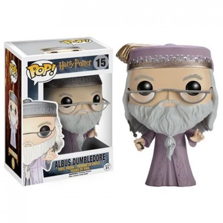 Dumbledore with Wand Pop! Vinyl Figur 15