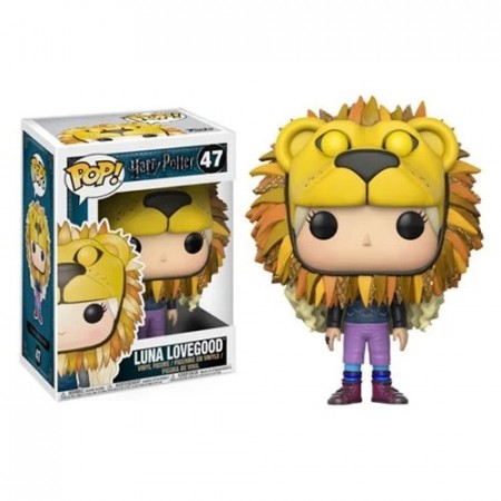 Harry Potter Luna Lovegood Lion Head Pop! Vinyl Figure 47 - Forventet Oktober