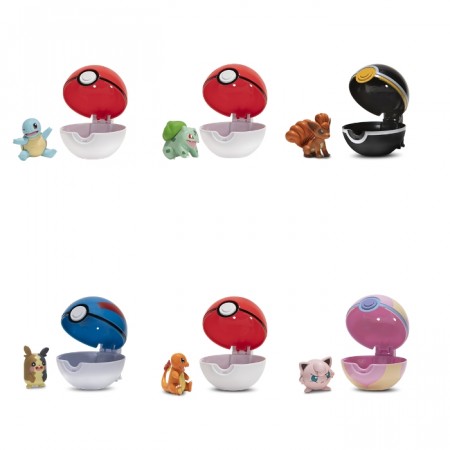 Pokemon Clip N Go - Velg figur