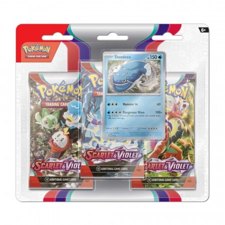 Pokemon Scarlet & Violet Blister - 3pk Dondozo