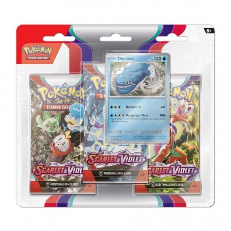 Pokemon Scarlet & Violet Blister 3-pack Dondozo