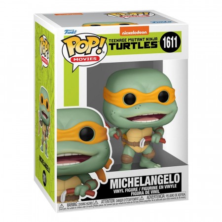 Teenage Mutant Ninja Turtles POP! Movies Michelangelo Sausage Link Nunchucks Vinyl Figure 1611