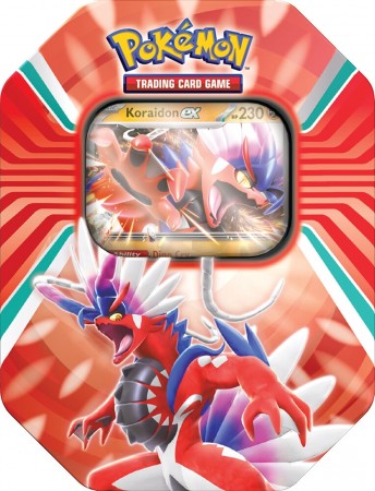 Pokemon Paldea Legends Tin - Koraidon - Forhåndskjøp