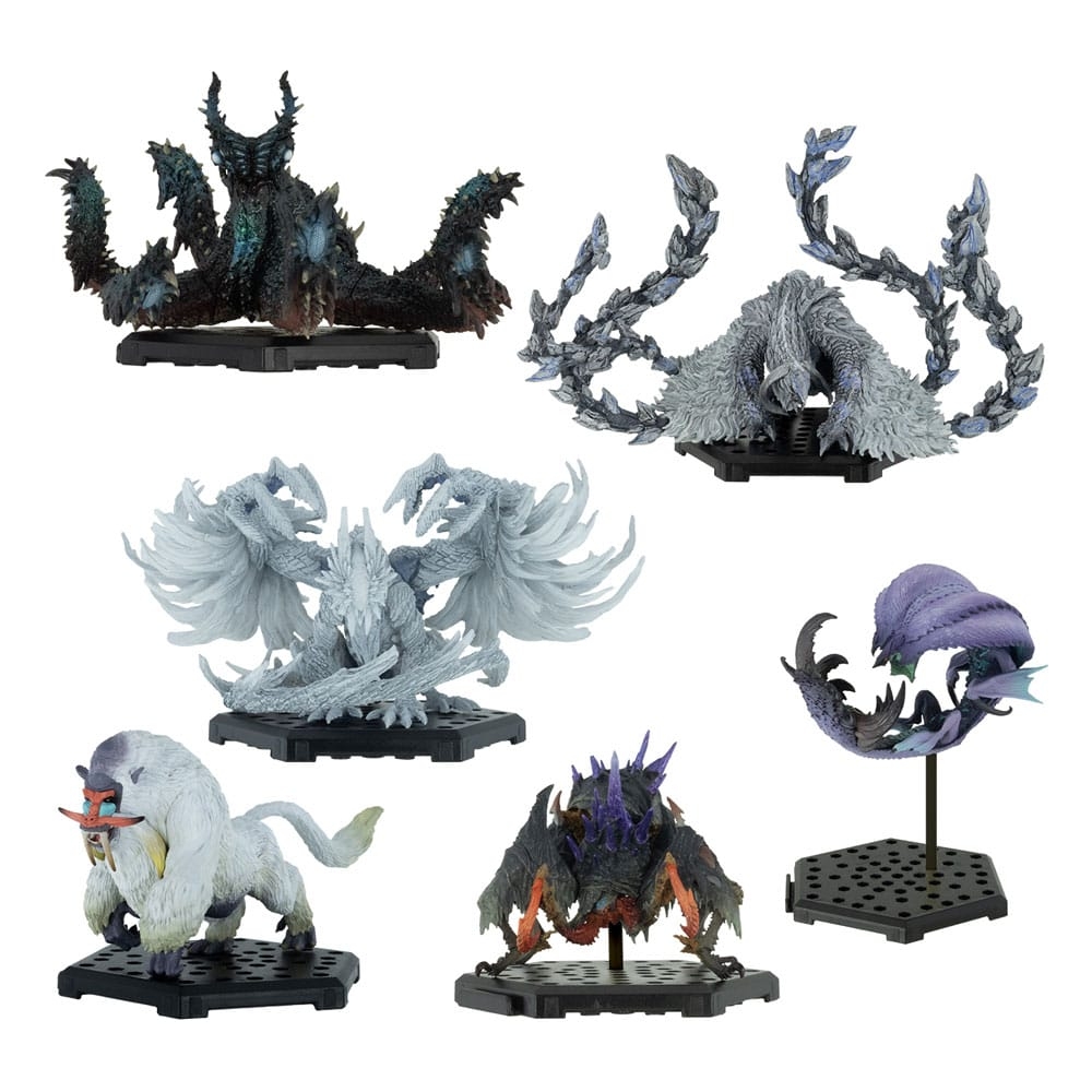 Hvilket monster gjemmer seg i boksen? Samle detaljerte Monster Hunter-figurer fra Capcom Figure Builder Standard Model Plus Vol. 29. Hver blind box inneholder én tilfeldig figur.