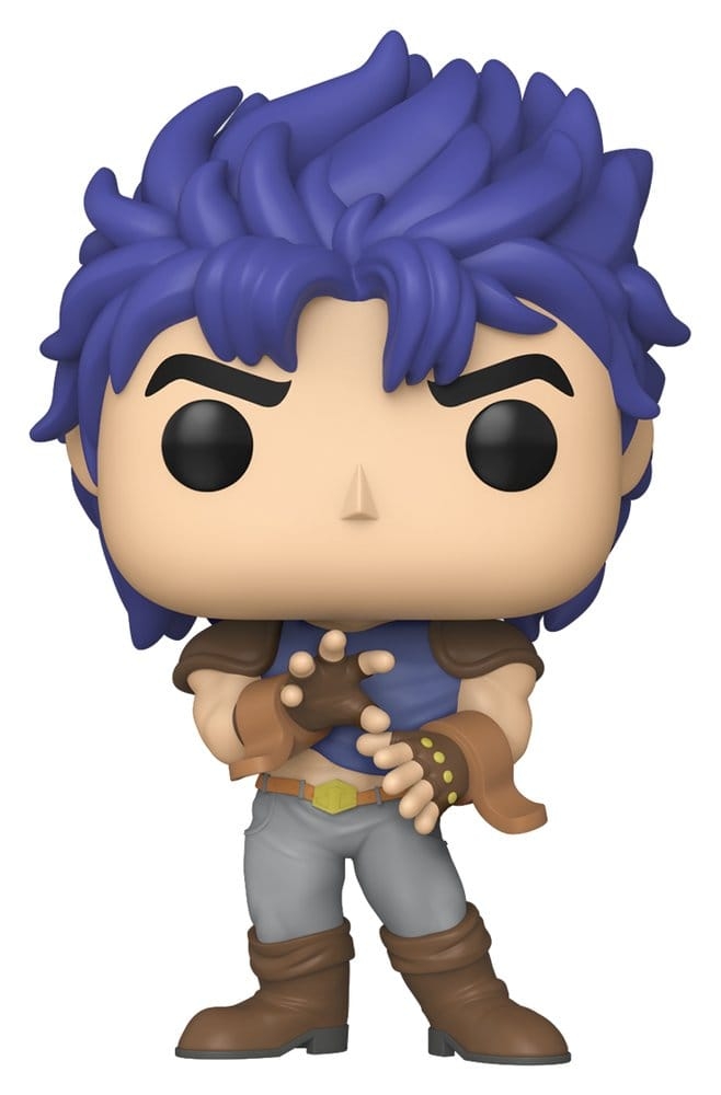 Start Joestar-arven med Jonathan Joestar! Helten fra JoJo's Bizarre Adventure: Phantom Blood kommer som detaljert Funko Pop!-figur, klar til å ta opp kampen mot ondskapen.