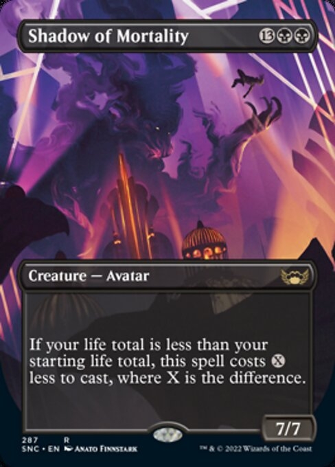 Alternate-art Borderless card 
