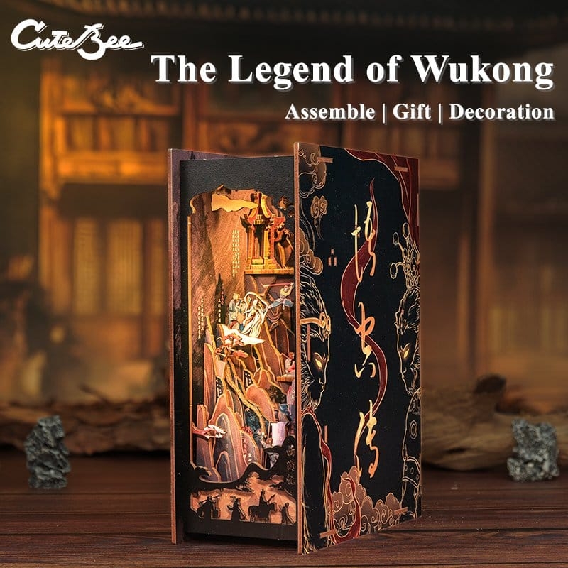 Book Nook The Legend of Wukong 22 x 8 cm. Anbefalt fra 12 år og oppover.